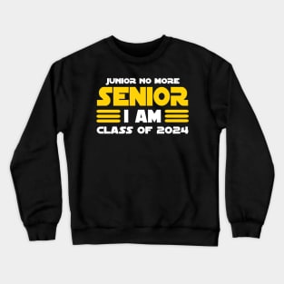 Class of 2024 Senior Gifts Funny Seniors 2024 Crewneck Sweatshirt